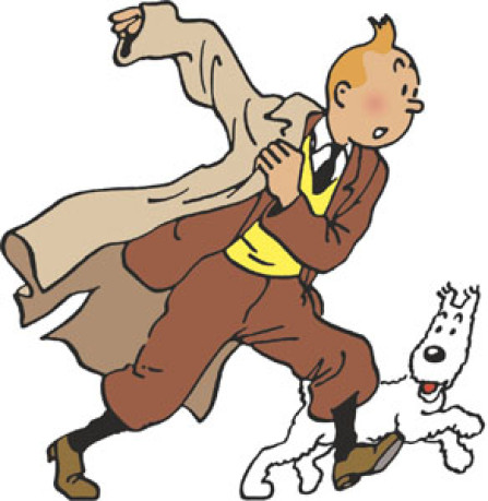 Underhållande Tintin i sommar